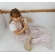 Sac de dormit copii, Loving Bear Pink, din bumbac, 130 cm, 1.5 tog KDEA13015LBP
