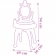 Jucarie Smoby Masuta de machiaj Disney Princess 2 in 1 roz cu accesorii HUBS7600320250
