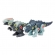 Set 2 Dinozauri Demontabili cu Surubelnita Inclusa Toi-Toys TT43965Z BBJTT43965Z_Albastru