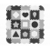 Puzzle din spuma, Jolly 3, 25 piese, 118,5 x 118,5 cm, Grey EKDmm5613