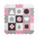 Puzzle din spuma, Jolly 3, 25 piese, 118,5 x 118,5 cm, Pink EKDmm5614
