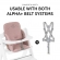 Perna reductor scaun hranire Alpha, Cosy Select, Bambi Rose EKDhk667712