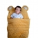Sac de dormit Dream Catcher,transformabil in salteluta, Mustard, 120x60cm EKDsd4059