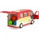 Jucarie educativa in forma de autobus cu sunete si cuburi Ricokids RK-741 - Rosu EDEEDI774100