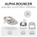 Sezlong Alpha Bouncer 2in1, Powder Bunny  Beige Bloom EKDhk61826