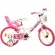 Bicicleta copii Dino Bikes 16' Fairy alb si roz HUBDB-164RSN-05FY