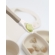Set diversificare 4 piese din silicon BabyJem: bavetica, farfurie, lingurita si pahar (Culoare: Latte) JEMbj_7286