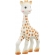Set Girafa Sophie si figurina din cauciuc pentru rontait So pure DNB616624
