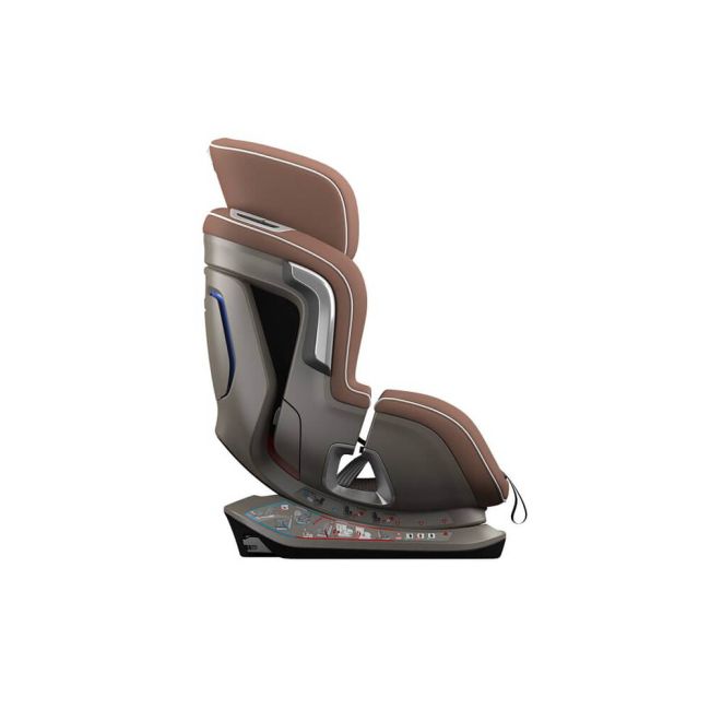 Scaun auto Noah SF012 cu Isofix 0-25 kg Moka Kiwy SUP14012KW02B