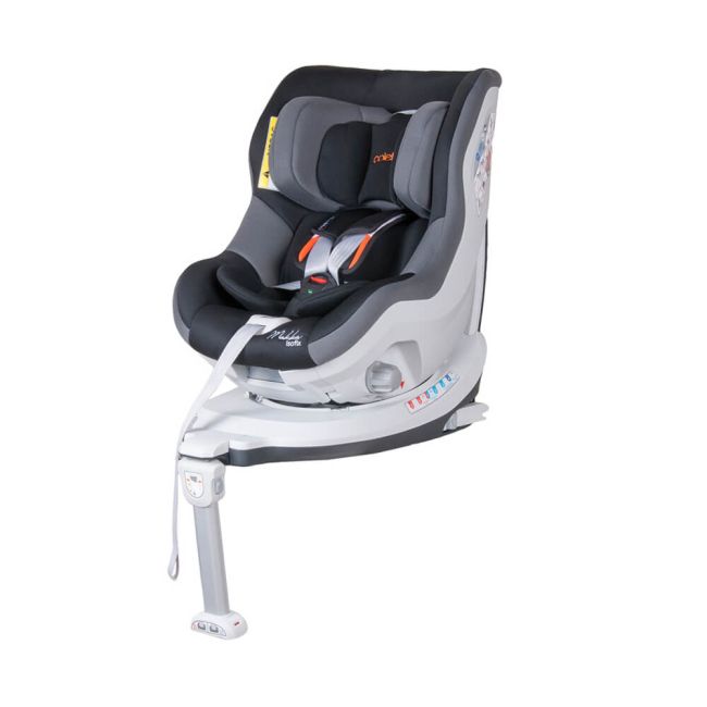 Scaun auto MOKKA rotativ 360 grade cu ISOFIX 0-18 kg Black Coletto SUPcoletto_mokka_black
