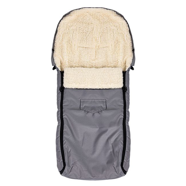 Sac de dormit impermeabil de lana Nativo Winter 110x40 cm Gri PMICNAT-W/103-03