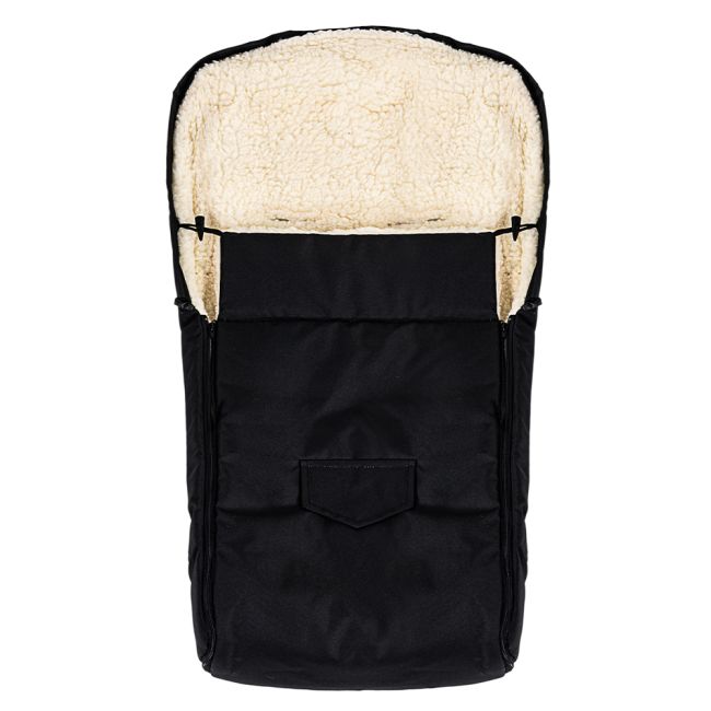 Sac de dormit impermeabil de lana Nativo Winter 95x40 cm Negru PMICNAT-W/102-01