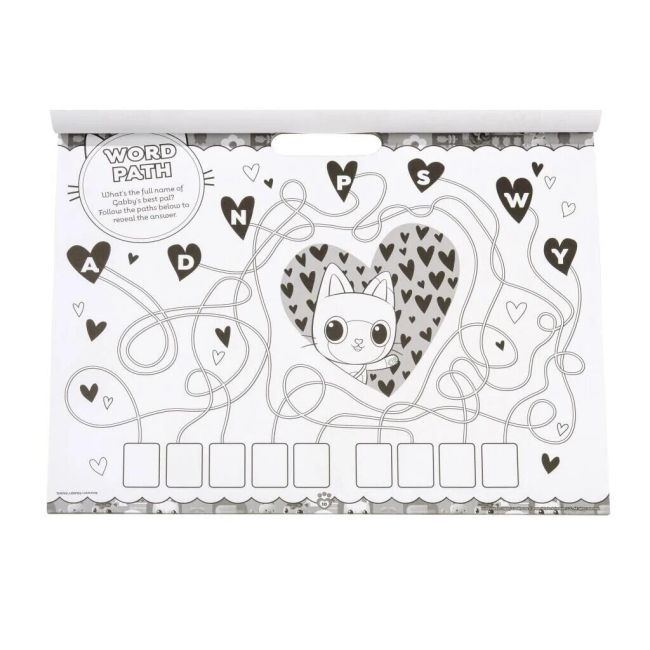 Carticica cu activitati a artistului - gabby's dollhouse