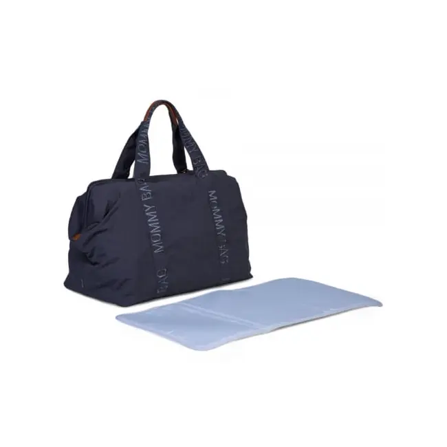 Geanta de infasat Childhome Mommy Bag Signature Urban Dark Grey ERFCH-CWMBBSUDG