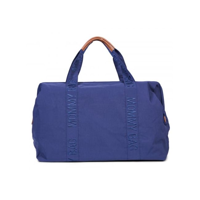 Geanta de infasat Childhome Mommy Bag Signature Urban Navy ERFCH-CWMBBSUNA