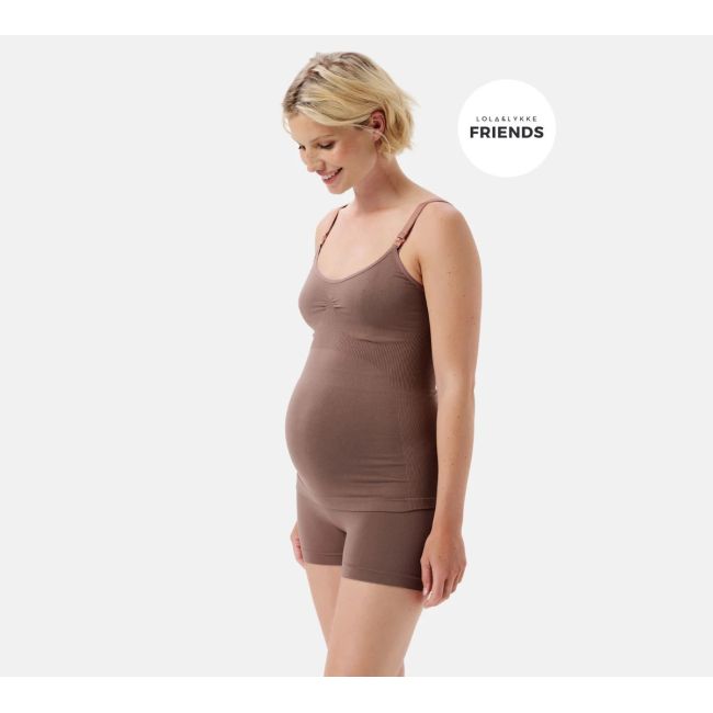 Maiou alaptare fara cusaturi Evi Sensil Breeze Deep Taupe M/L Lola&Lykke TNATN-CJ-EVITPML