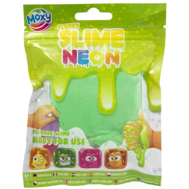 Neon Fluffy Slime Moxy GR500001 BBJGR500001_Verde