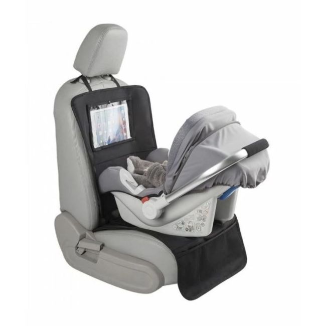 Protectie scaun auto pentru bancheta 3 in 1 olmitos, ideal pentru scaunele rear facing prelungit lvtkolm2741