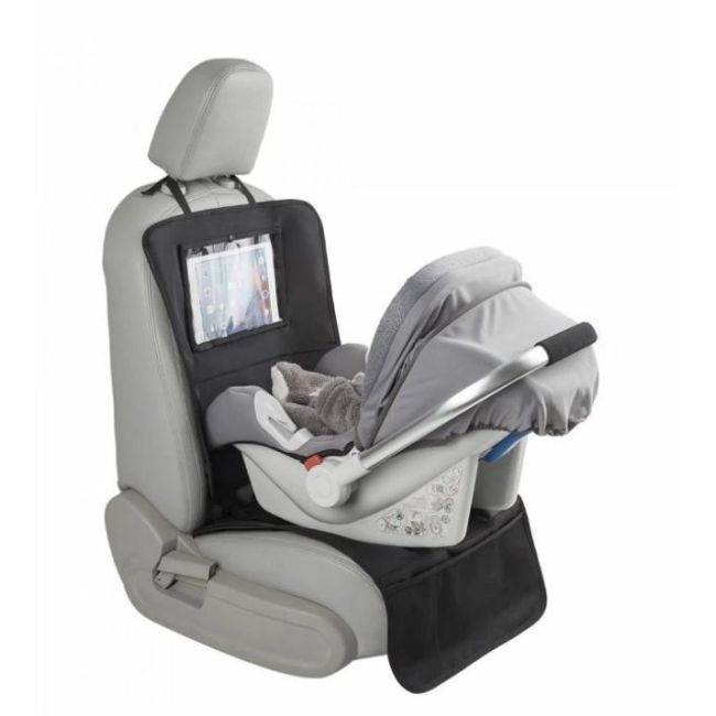 Protectie scaun auto pentru bancheta 3 in 1 olmitos, ideal pentru scaunele rear facing prelungit lvtkolm2741