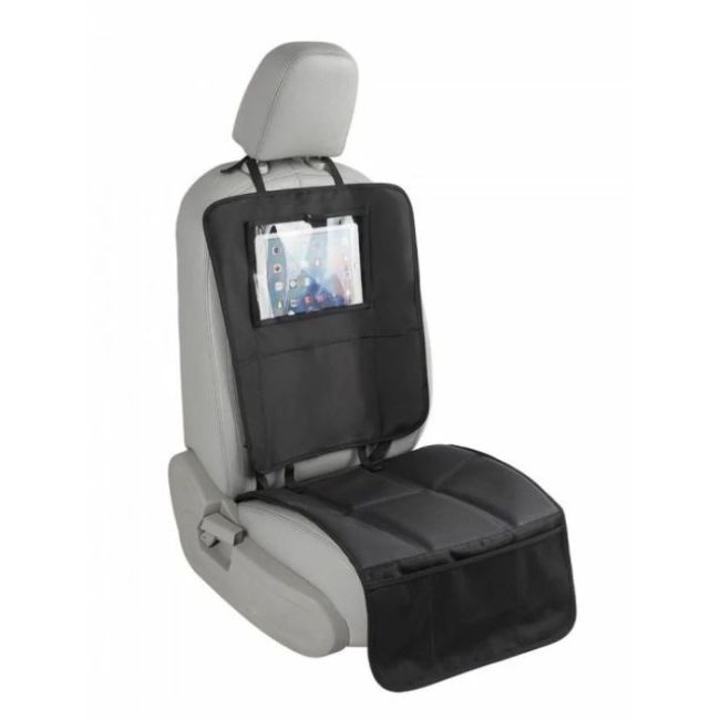 Protectie scaun auto pentru bancheta 3 in 1 olmitos, ideal pentru scaunele rear facing prelungit lvtkolm2741