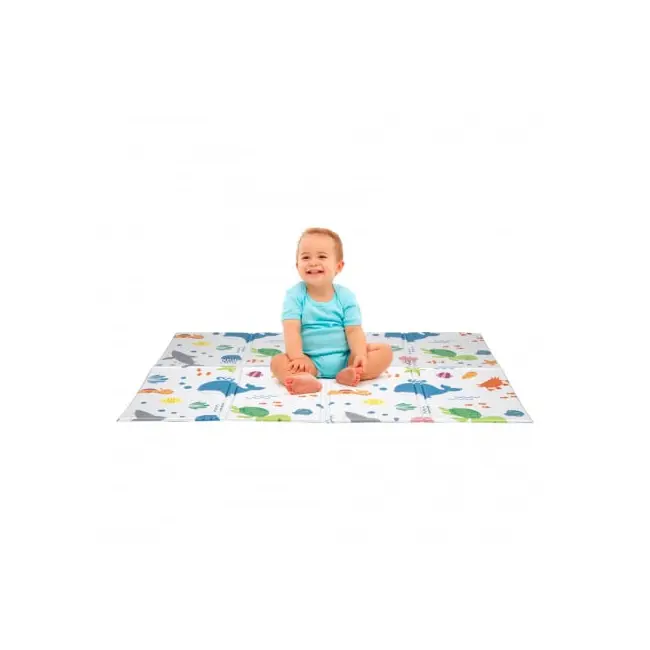 Salteluta de joaca pliabila Let s Play 120x90 cm Animale Marine ERFED18529-AM