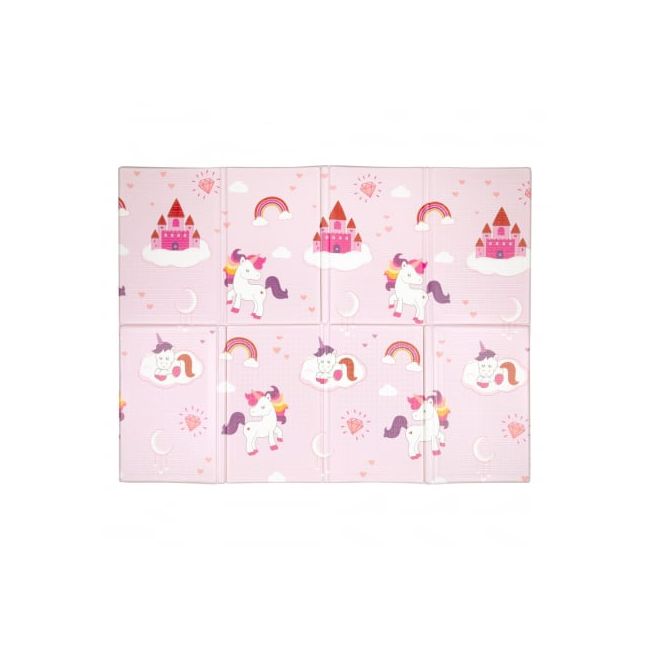 Salteluta de joaca pliabila Let s Play 120x90 cm Unicorn ERFED18529-UN