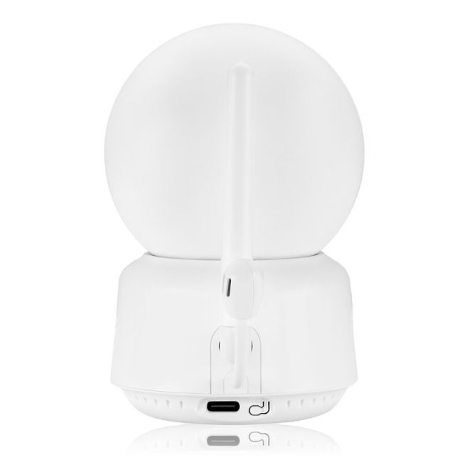 Video monitor, Lionelo, Babyline 9.1, Conexiune prin aplicatia Lionelo Smart, Pana la 8h de functionare, Comunicare bidirectionala, Cu senzor de miscare si sunete Alb BYNLOC-BABYLINE_9.1
