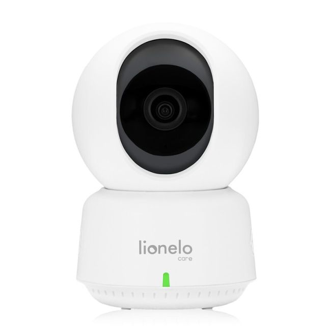 Video monitor, Lionelo, Babyline 9.1, Conexiune prin aplicatia Lionelo Smart, Pana la 8h de functionare, Comunicare bidirectionala, Cu senzor de miscare si sunete Alb BYNLOC-BABYLINE_9.1