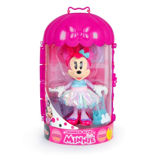 Disney Minnie Mickey - Papusa cu accesorii Rainbow BKF185951