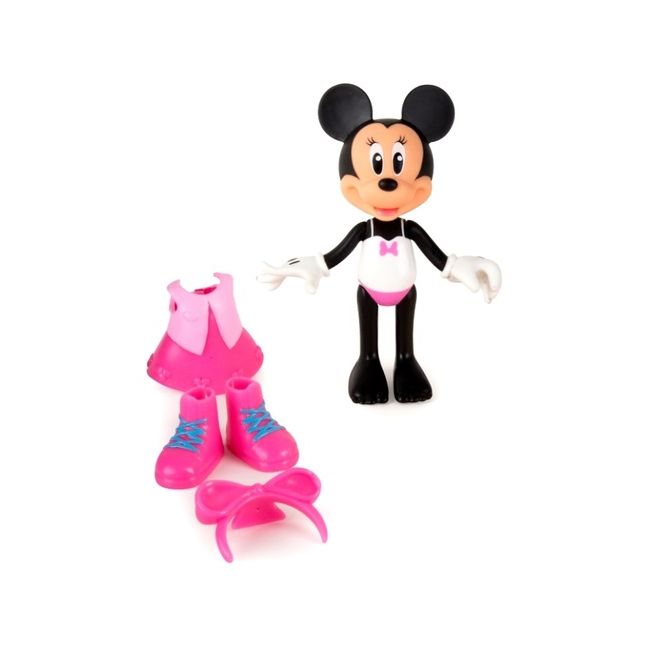 Disney Minnie Mickey - Papusa fashion, Calatorie distractiva si eleganta BKF184459
