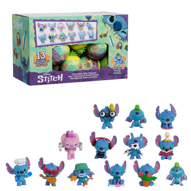 Disney Stitch - Mini-figurina ascunsa in capsula, Hobby S1 BKF46227