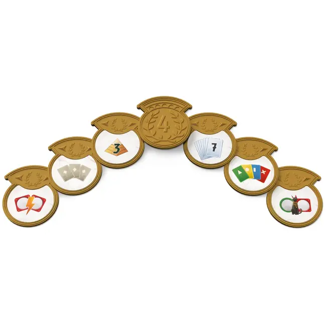 Joc de societate 7 Wonders Architects Medals, limba engleza BKFMED-EN01