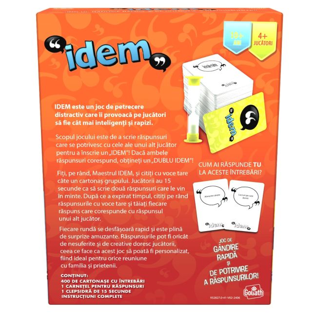 Joc de societate Idem, limba romana BKF932827