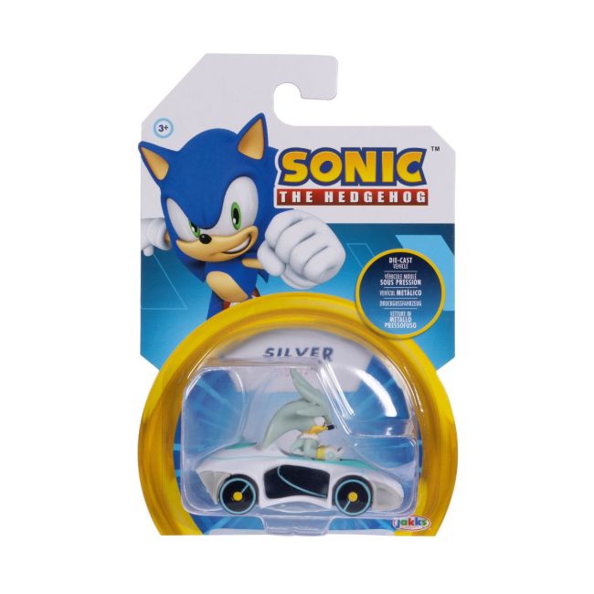 Nintendo Sonic - Vehicul din metal 1:64, diverse modele, S7 BKF423244