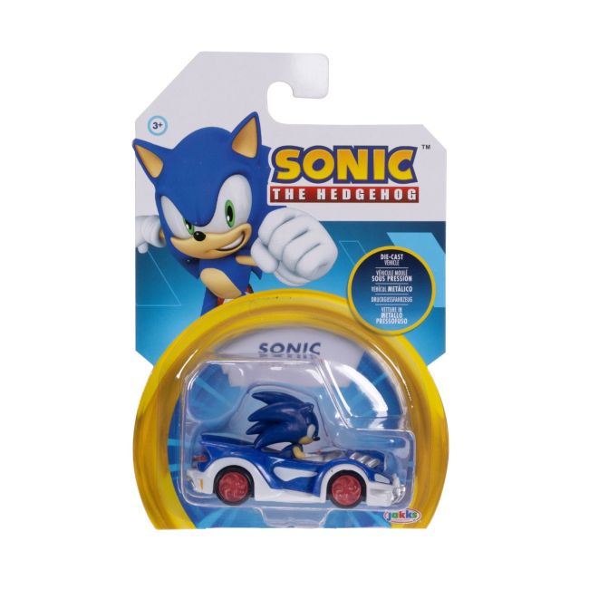 Nintendo Sonic - Vehicul din metal 1:64, diverse modele, S7 BKF423244
