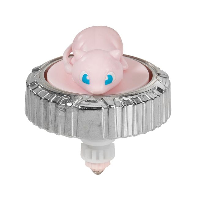 Pokemon - Set de joaca Battle Spinner cu doua figurine (Pikachu #1, Mew, Poké Ball, & Poké Ball) BKFPKW4403