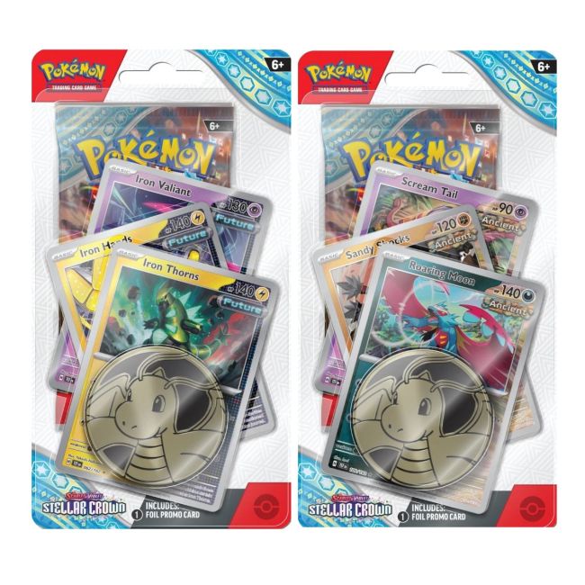 Pokemon TCG: SV07 Stellar Crown - Premium Checklane Blister BKFPCI85918