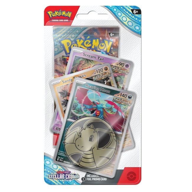 Pokemon TCG: SV07 Stellar Crown - Premium Checklane Blister BKFPCI85918