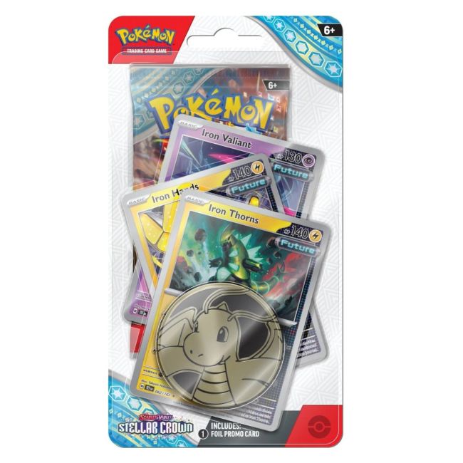 Pokemon TCG: SV07 Stellar Crown - Premium Checklane Blister BKFPCI85918