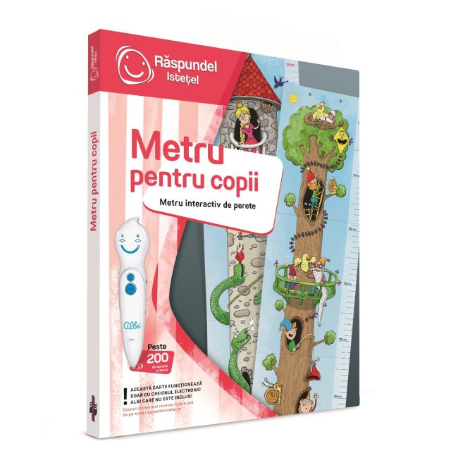 Raspundel Istetel, carte Metru pentru copii BKF86334