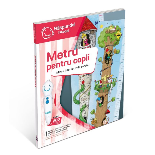 Raspundel Istetel, carte Metru pentru copii BKF86334