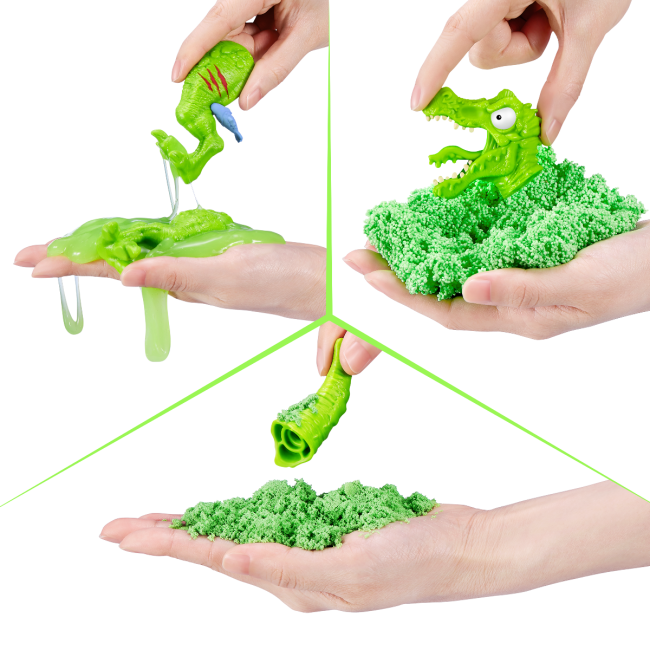 Smashers - Mega Ou surpriza cu peste 26 accesorii, Dino Jurassic Light-Up BKF74108