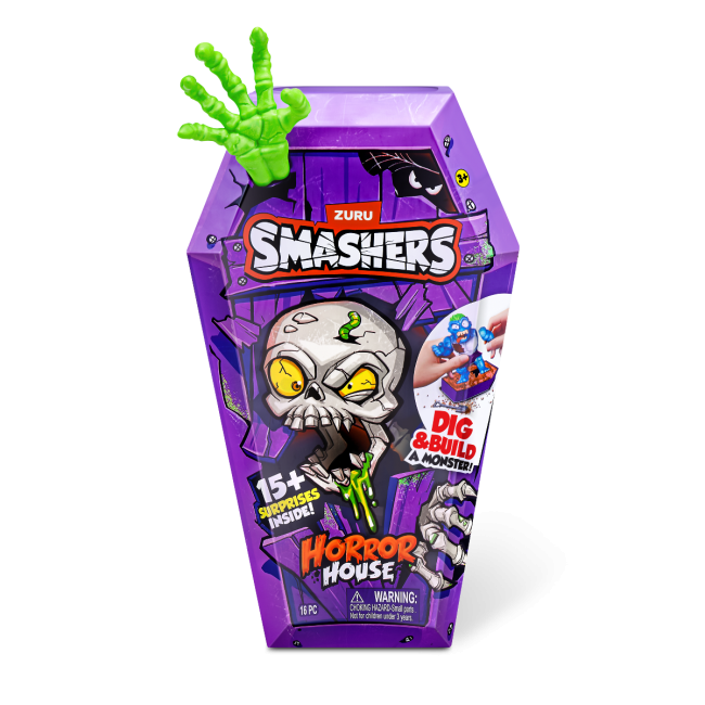 Smashers - Set cu peste 15 figurine si accesorii, Horror House Medium BKF74125