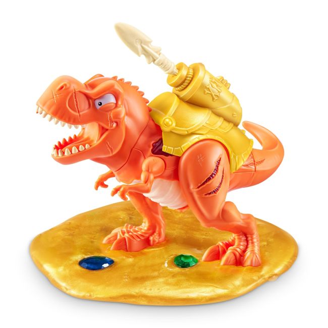 Smashers - Set cu peste 70 figurine si accesorii Gold Treasure Hunter, Dino Island BKF74123