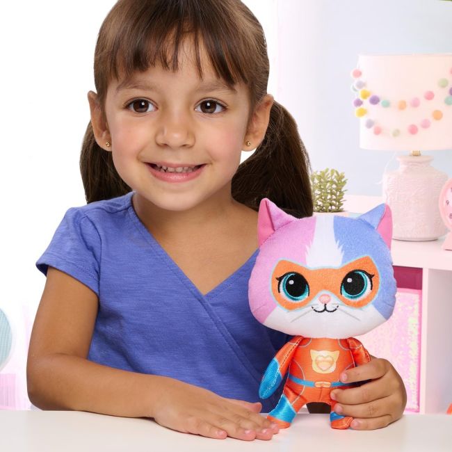 SuperKitties - Jucarie de plus 20 cm, diverse personaje BKF67005