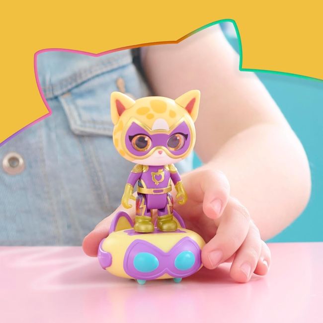 SuperKitties - Set de joaca cu 2 figurine si accesorii, diverse modele BKF67030