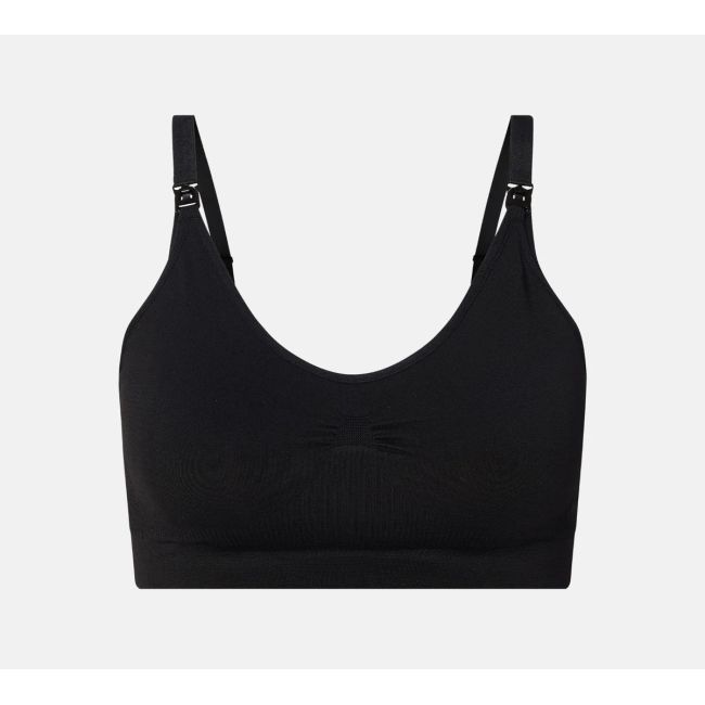 Sutien de alaptare fara cusaturi Hura Sensil Breeze Negru XL/XXL Lola&Lykke TNATN-CJ-HURABLXL