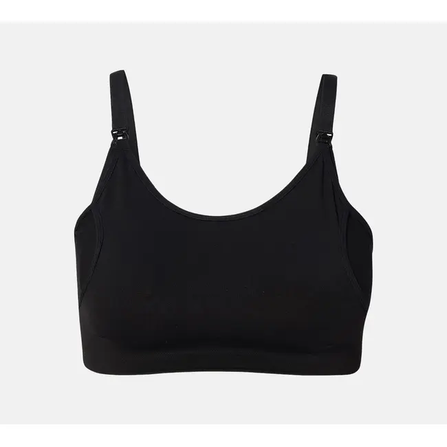 Sutien fara cusaturi pentru alaptare mixta MAE Sensil Breeze M/L Negru Lola&Lykke TNATN-CJ-MAEBLML