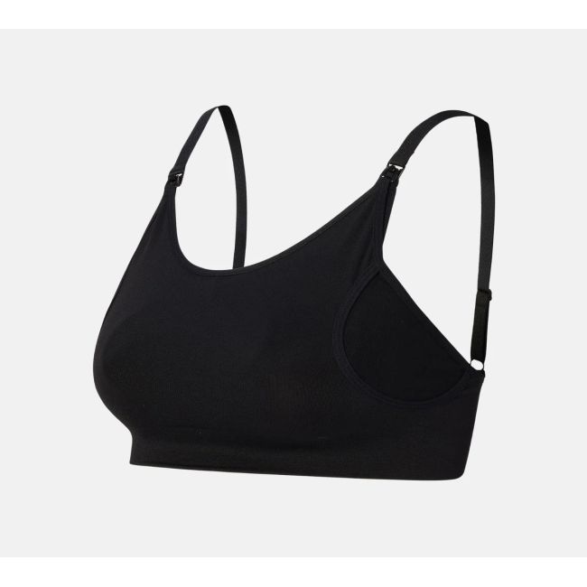 Sutien fara cusaturi pentru alaptare mixta MAE Sensil Breeze M/L Negru Lola&Lykke TNATN-CJ-MAEBLML