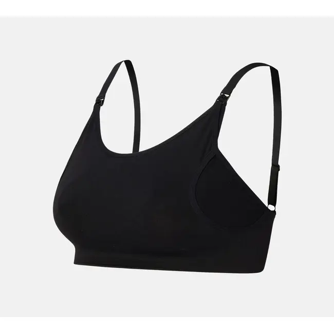 Sutien fara cusaturi pentru alaptare mixta MAE Sensil Breeze M/L Negru Lola&Lykke TNATN-CJ-MAEBLML
